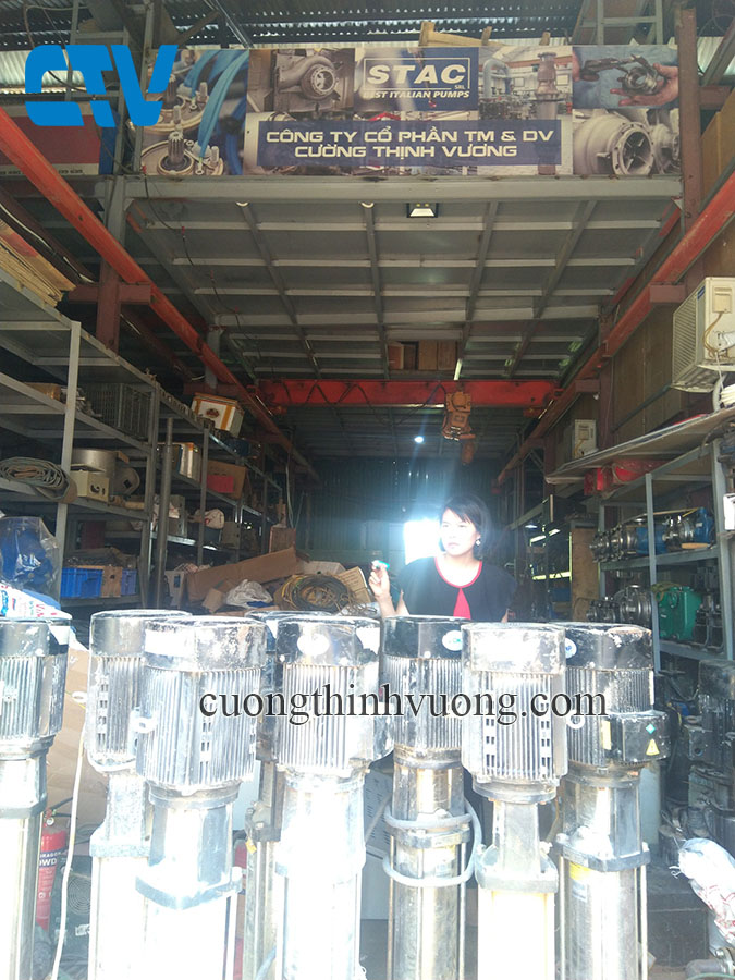 Đơn vị sửa chữa, bảo dưỡng máy bơm trục đứng CNP uy tín, chất lượng tại Miền Bắc