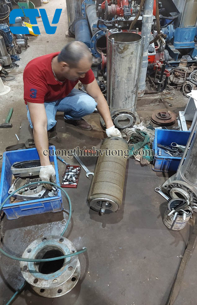 Nguyên nhân gây ra hư hỏng ở các máy bơm ly tâm trục đứng