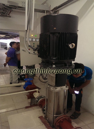 Sửa máy bơm trục đứng, sửa máy bơm lọc nước R/O tại Hà Nội