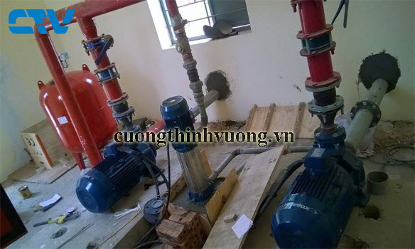 Tiêu chuẩn lắp đặt hệ thống máy bơm cấp nước sinh hoạt tòa nhà